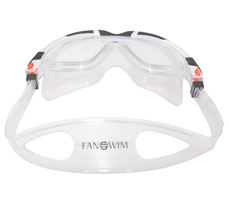 Очки для плавания FanSwim T19 (прозрачные; черный/белый)